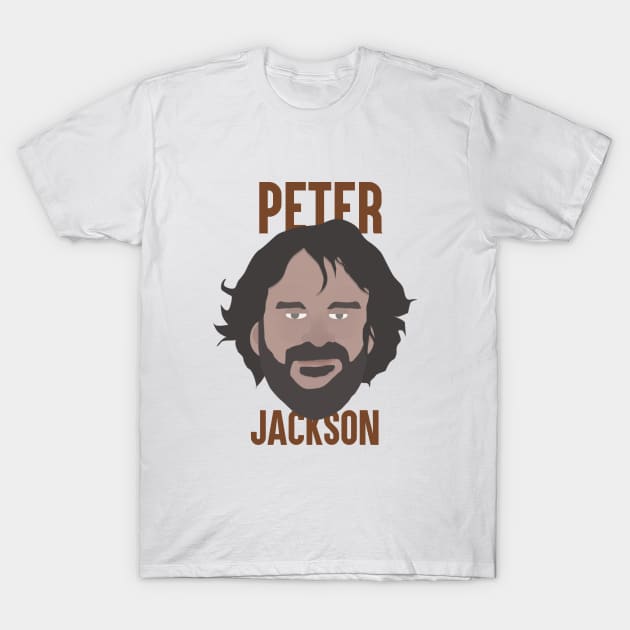 Peter Jackson Head T-Shirt by JorisLAQ